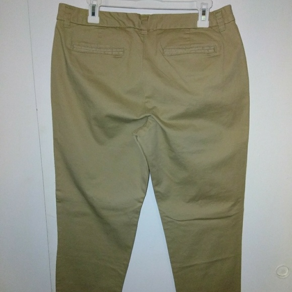 Womens Chino Khaki Pants - Picture 3 of 4